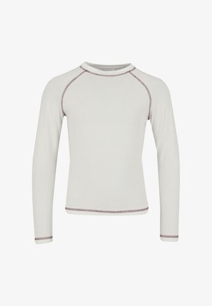 CONTRAST LONGSLEEVE - Top dugih rukava - offwhite