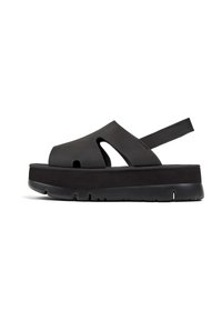 Camper - Plateausandalette - black Thumbnail-Bild 1