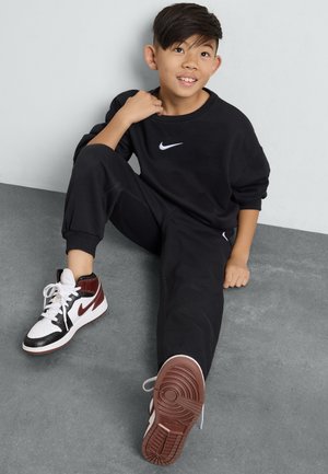 Nike Sportswear CREW SET UNISEX - Tracksuit bottoms - black