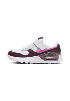 Nike Sportswear AIR MAX SYSTM UNISEX - Sneakers - white playful pink burgundy crush violet ore