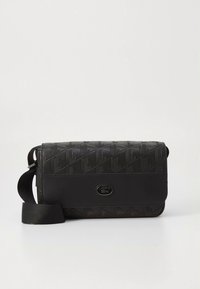 Lacoste CROSSOVER BAG NOMOGRAMME UNISEX - Torba preko tijela - noir