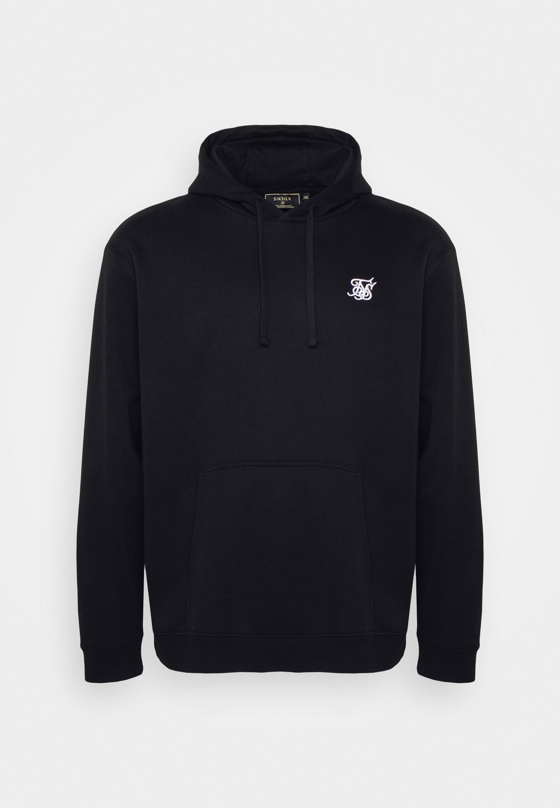 SIKSILK EXTENDED CORE OVERHEAD HOODIE - Sweatshirt - black
