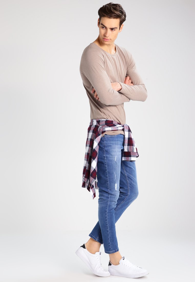 Urban Classics Vaqueros slim fit - blue washed/denim efecto gastado -  Zalando.es