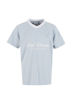 OG SHADOW SOCCER JUNIOR - Nyomott mintás póló - light blue