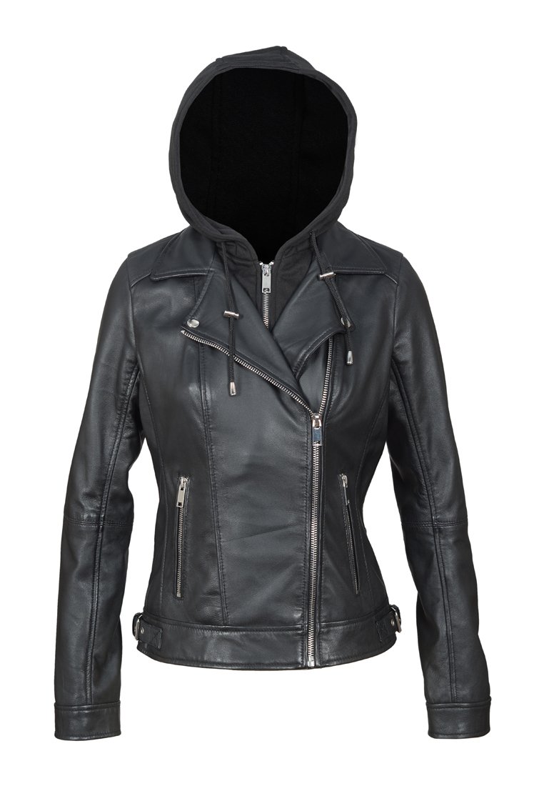 Lee Cooper Leren jas zwart Lee Cooper Leren jas zwart