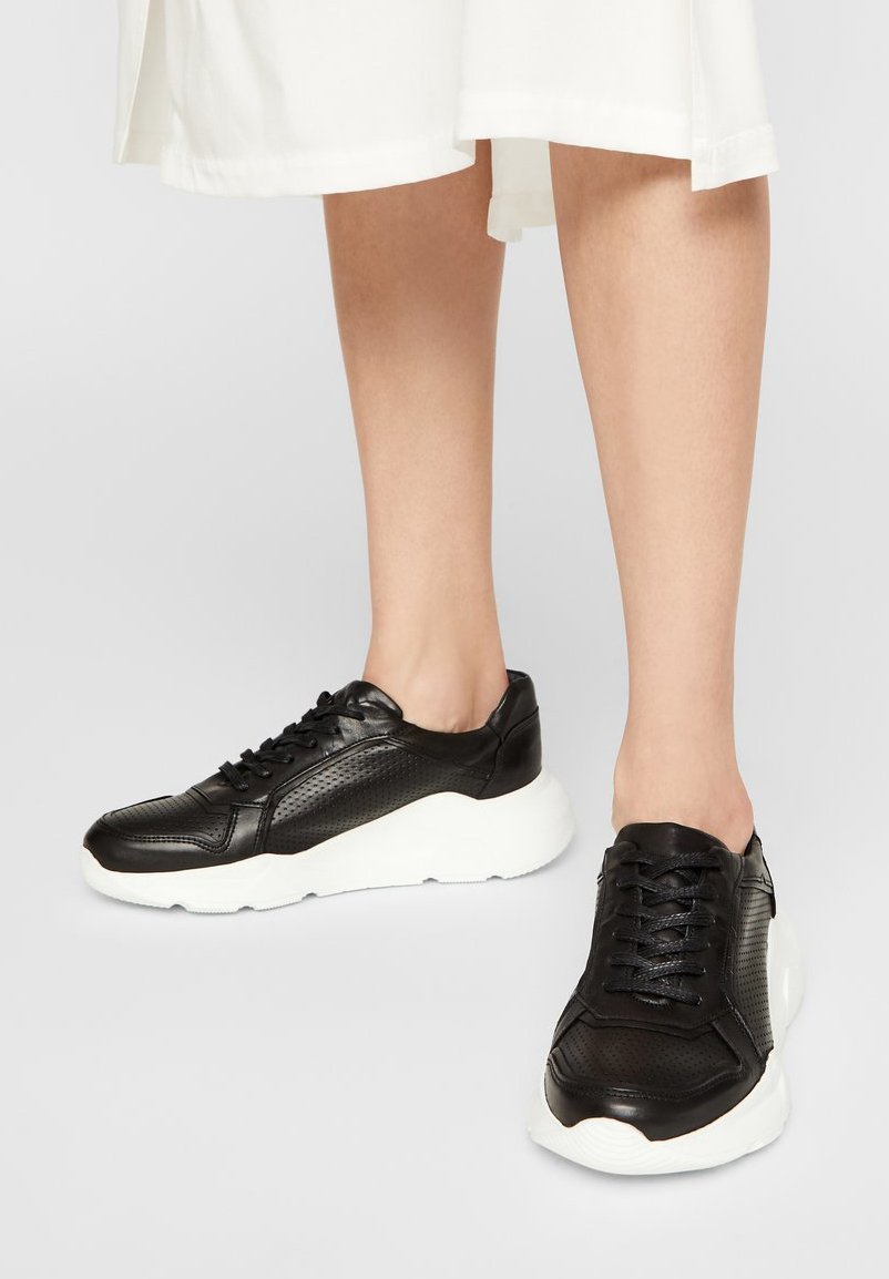 Bianco SNEAKERS LEDER - Baskets basses - black/noir - ZALANDO.FR