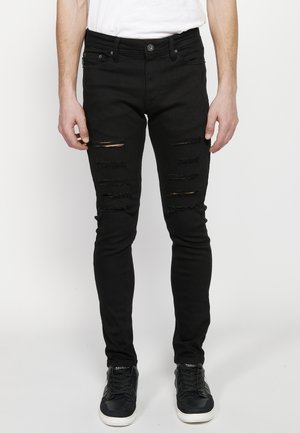 Koroshi Skinny džíny - denim black denim