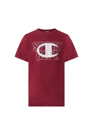 Champion, STANDARD FIT - Тениска с щампа - dark red