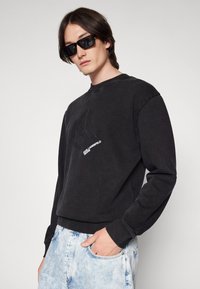 Karl Lagerfeld Jeans REGULAR UNISEX - Sweatshirt - black