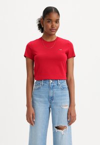 Levi's® - PERFECT - T-shirt basic - script red Miniatuurafbeelding 1