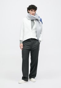 OFFICINE GENERALE NASH WORSTED - Nadrágok - dark heather grey