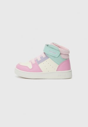 ECLYPER - Aukšto profilio sportbačiai - white/pink