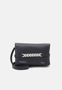 MINI CHAIN POUCH - Cross body bag - black