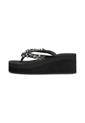 CHANCLAS Y SIN CIERRE - Pool slides - black