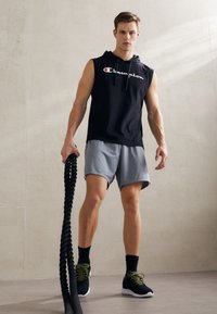 Champion ICONS HOODED SLEEVELESS - Top - black