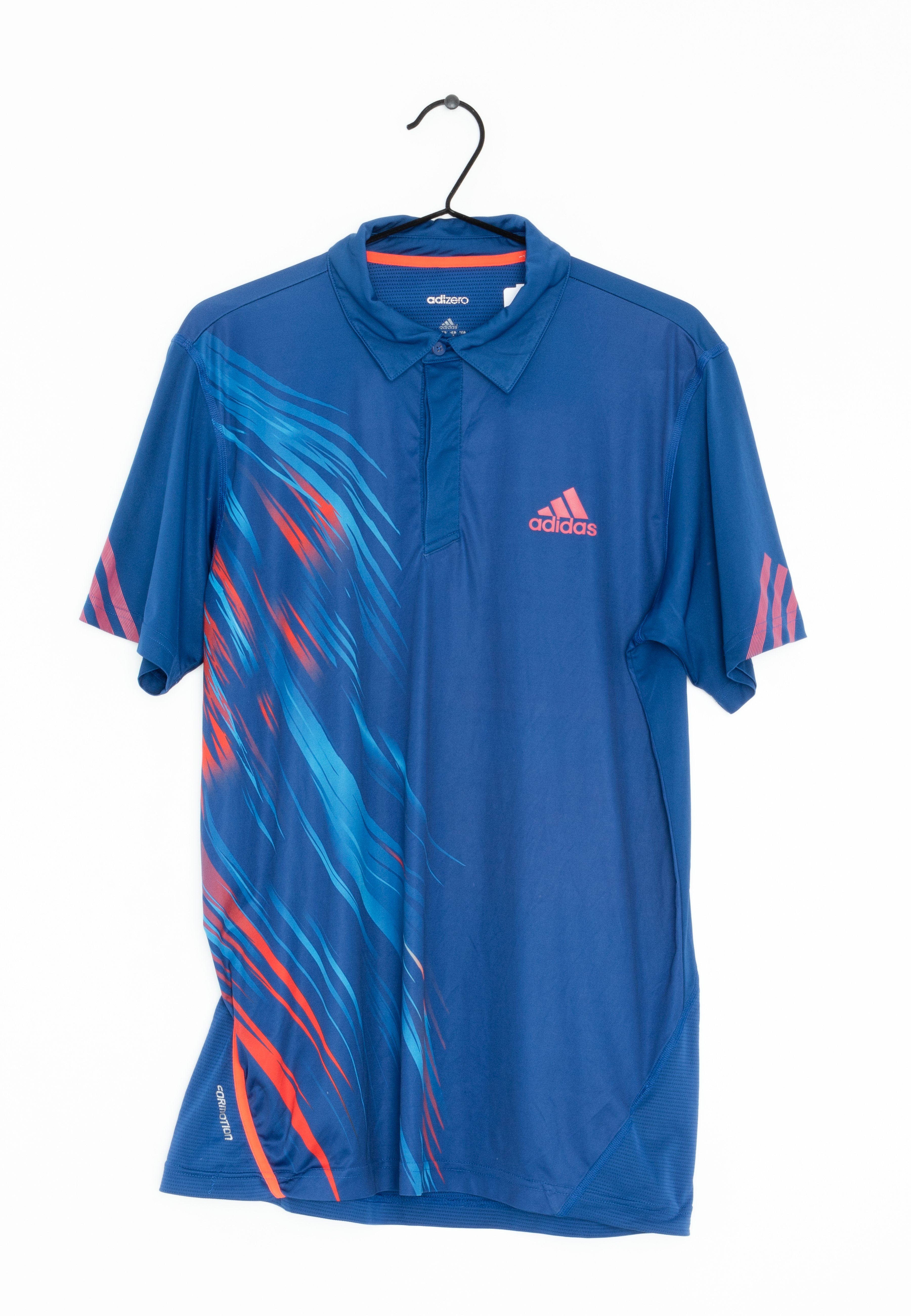 polo adidas blu