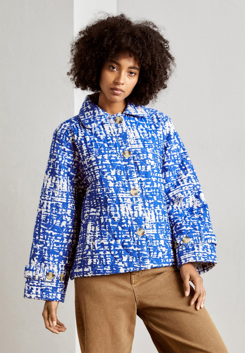 Lollys Laundry VIOLA JACKET Leichte Jacke blue/blau Zalando.de