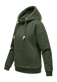 Navahoo ZUCKERBÄRCHEN - Majica s kapuljačom - dusty mint melange