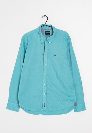 Button-down blouse - blue