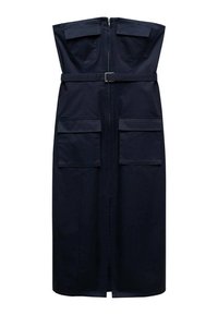 Rochie din denim - dark blue