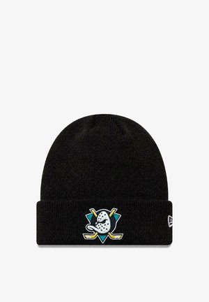 New Era, ANAHEIM DUCKS NEW ERA NHL CUFF KNIT BEANIE SCHWARZ UNISEX - Mütze - schwarz