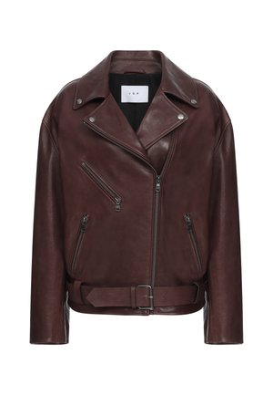 VSP GISELE - Veste en cuir - bordeaux