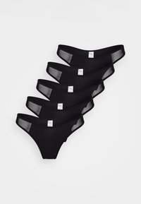 5 PACK - String - black