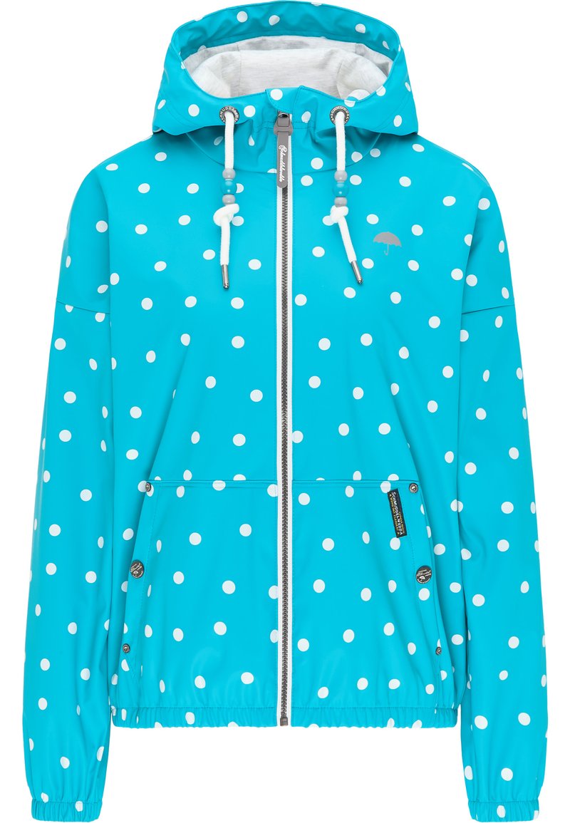 Schmuddelwedda Regenjas turquoise