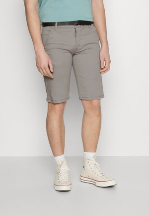 CLASSIC CHINO BELT - Shorts - silver grey