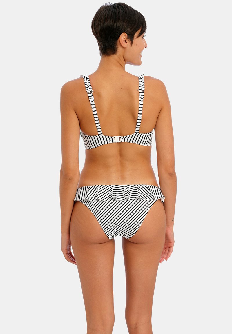 FIREFLY Muriel Top Bikini Donna A Strisce: Reggiseno Taglia Forte 38E In Poliammide Ed Elastan