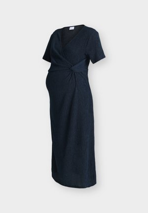 MAMALICIOUS, MLJOLANTA TESS MIDI DRESS - Jerseykjole - navy