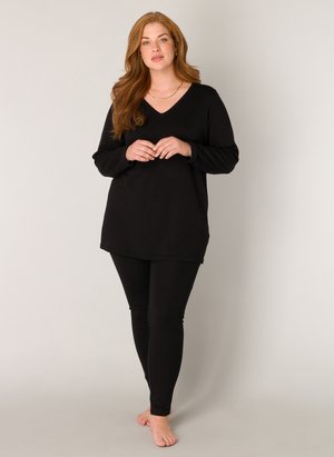 ANINE - Trui - black
