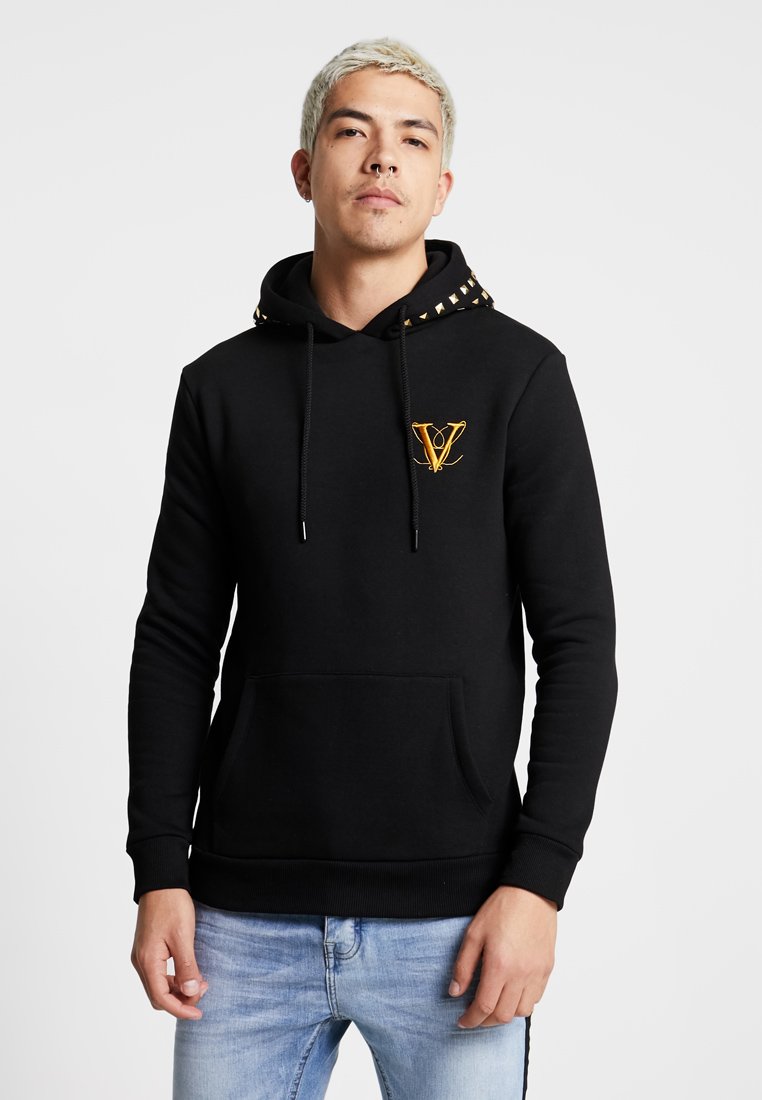 Volé la lumière PYRAMID SKULL HOODIE Hoodie black Volé la lumière SKULL HOODIE Hoodie black Zalando.no