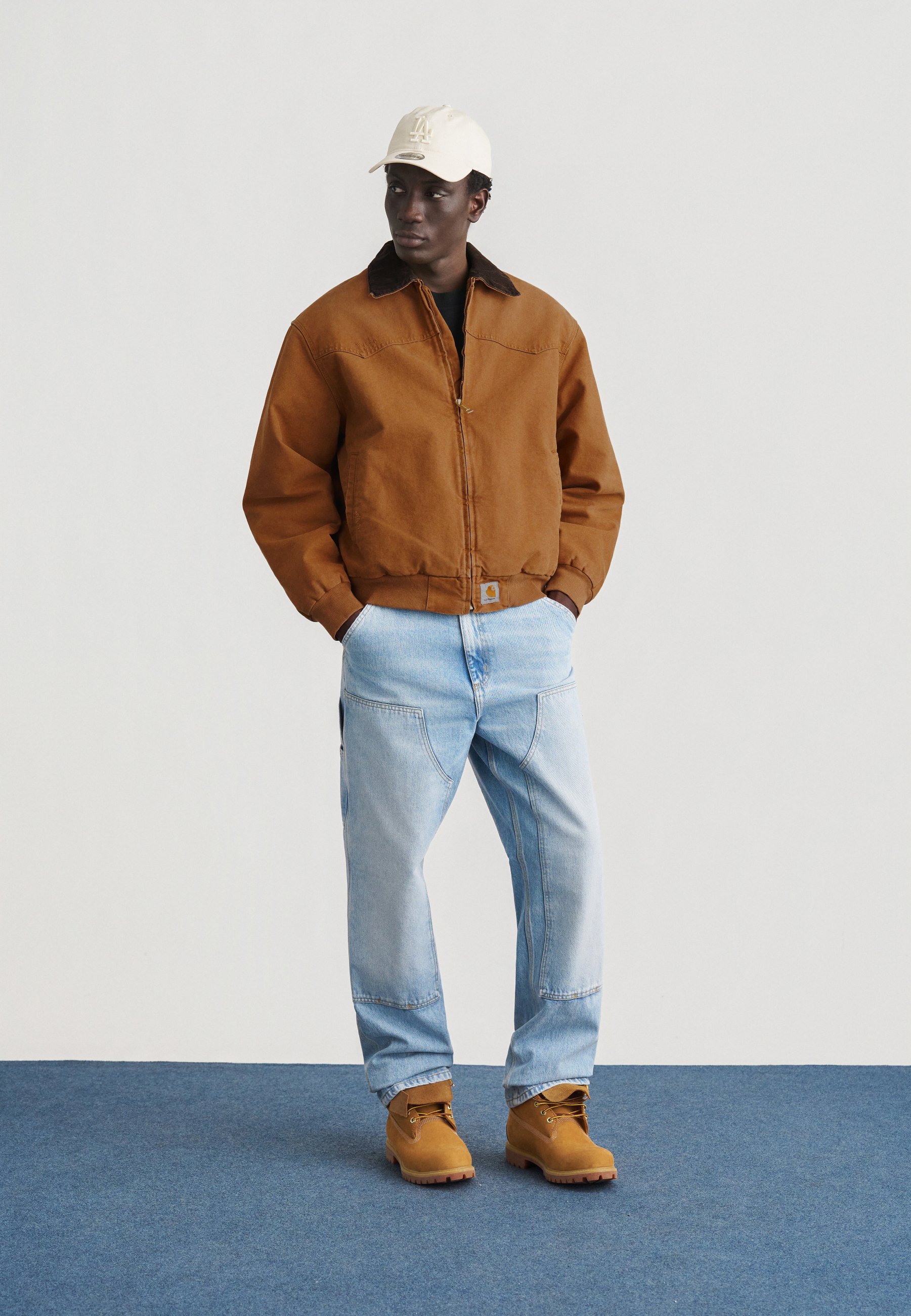 Carhartt WIP SANTA FE JACKET - Light jacket - hamilton brown