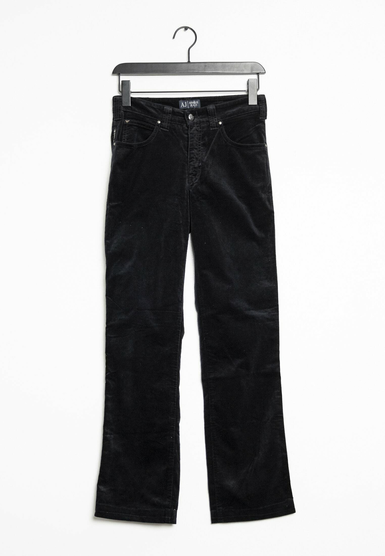 Armani Jeans Flared Jeans - black/blauw - (Pre-owned) - Zalando.nl