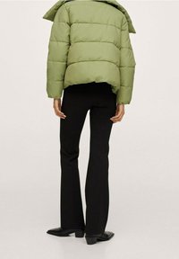 Mango Cappotto invernale - light green