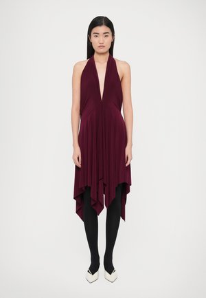 CONVERTIBLE - Rochie din jerseu - plum