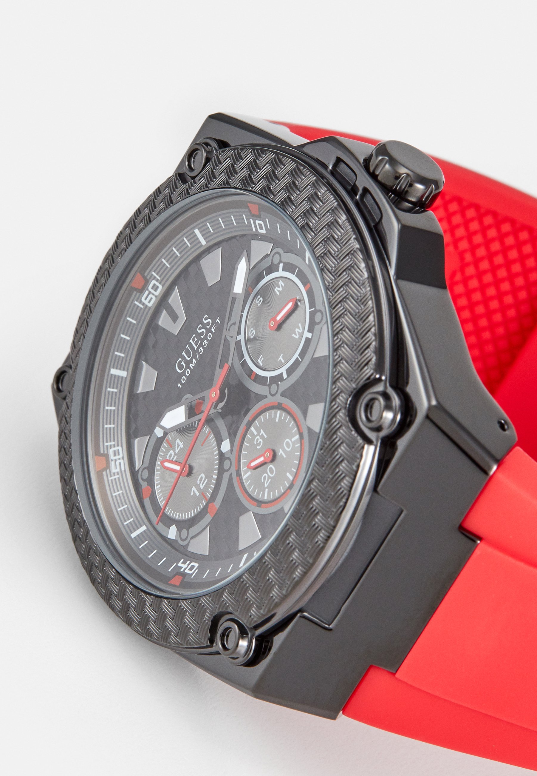 Guess Horloge - red/black/Rood - Zalando.be