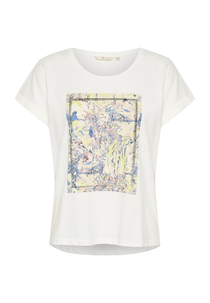 Cream T-shirt print lichtblauw Cream T-shirt print lichtblauw