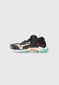 Unselected, black/tangelo/ice green