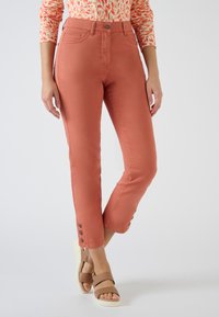 Damart 7/8ÈME BOUTONS BAS DE JAMBES - Pantaloni - pink