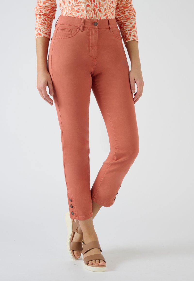 Damart 7/8ÈME BOUTONS BAS DE JAMBES - Pantaloni - pink