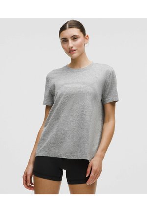 SHORT SLEEVE - Jednoduché tričko - slate white