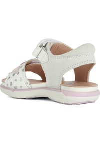 Geox DELHI  - Sandalias - white pink