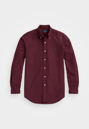 Vapaa-ajan kauluspaita - mottled bordeaux