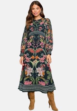 Lipsy Denní šaty - black floral