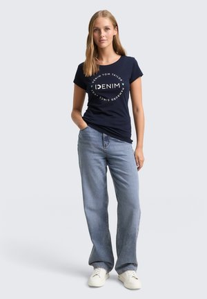 TOM TAILOR DENIM DOUBLE PACK - T-shirts print - sky captain blue