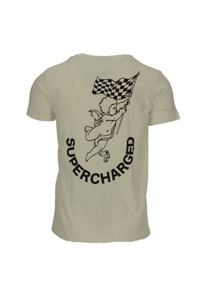 SUPERCHARGED - T-Shirt print - white