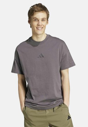 adidas Performance ALL SZN - T-shirt imprimé - grey strata