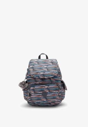 Kipling, CITY PACK S PRT AC UNISEX - Mochila - mineral stripes